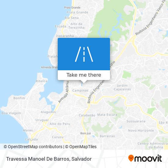 Travessa Manoel De Barros map