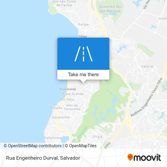 Rua Engenheiro Durval map