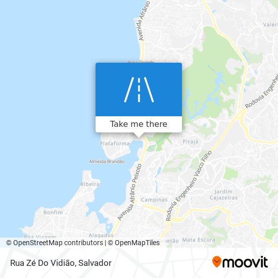 Rua Zé Do Vidião map