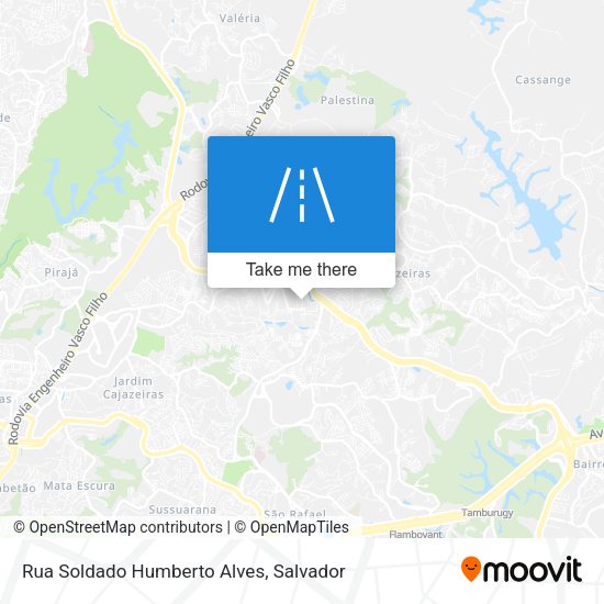 Rua Soldado Humberto Alves map