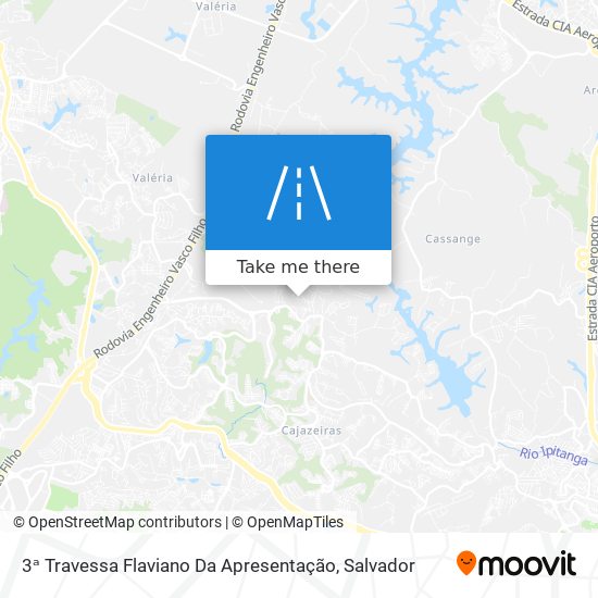 Mapa 3ᵃ Travessa Flaviano Da Apresentação