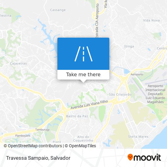 Travessa Sampaio map