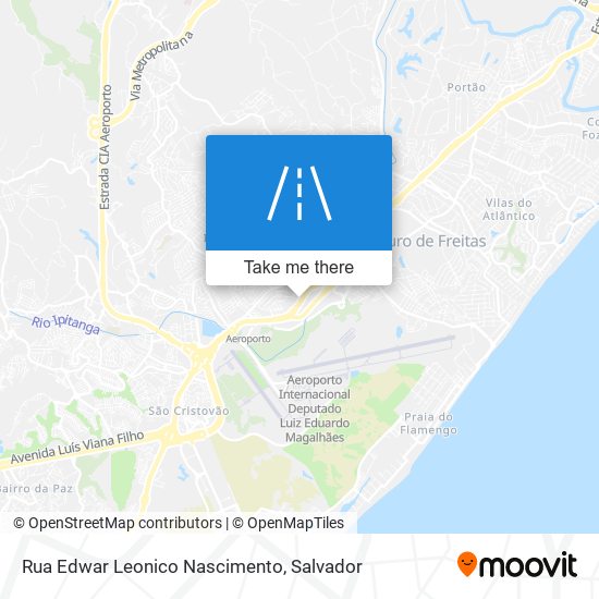 Mapa Rua Edwar Leonico Nascimento