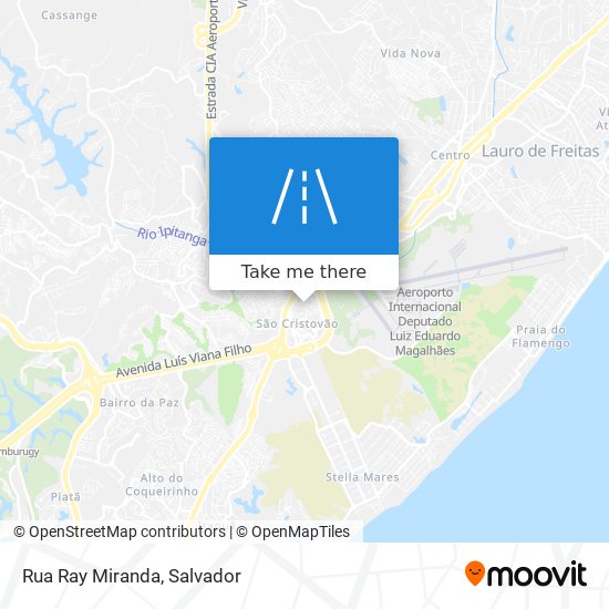 Rua Ray Miranda map