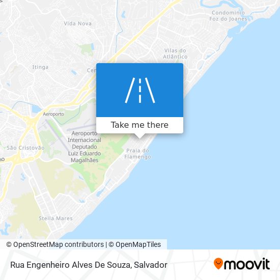 Mapa Rua Engenheiro Alves De Souza