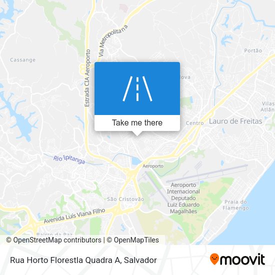 Rua Horto Florestla Quadra A map