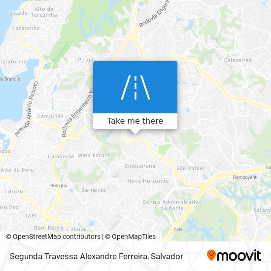 Segunda Travessa Alexandre Ferreira map