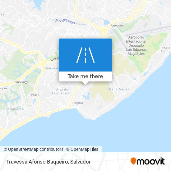 Travessa Afonso Baqueiro map