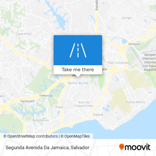 Mapa Segunda Avenida Da Jamaica