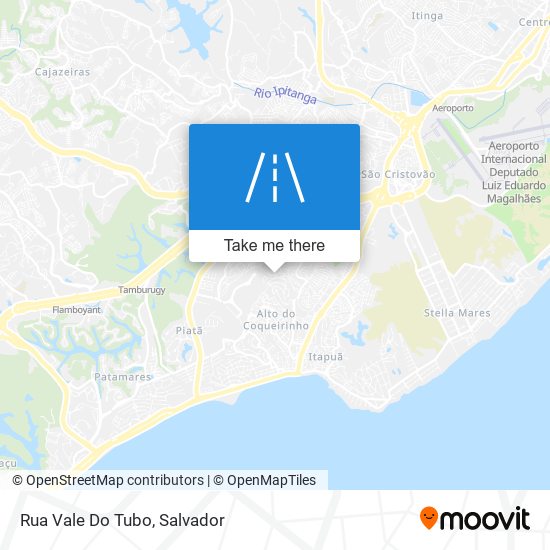 Rua Vale Do Tubo map