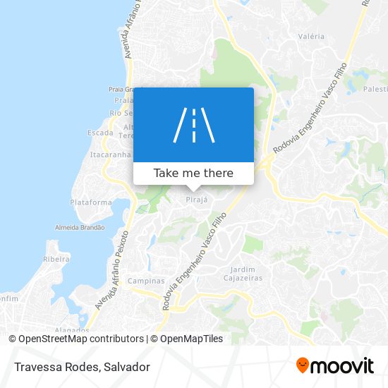 Travessa Rodes map