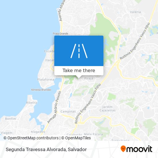 Segunda Travessa Alvorada map