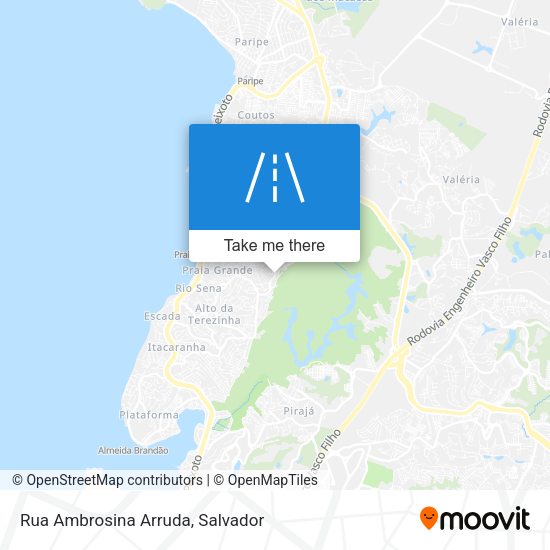 Rua Ambrosina Arruda map