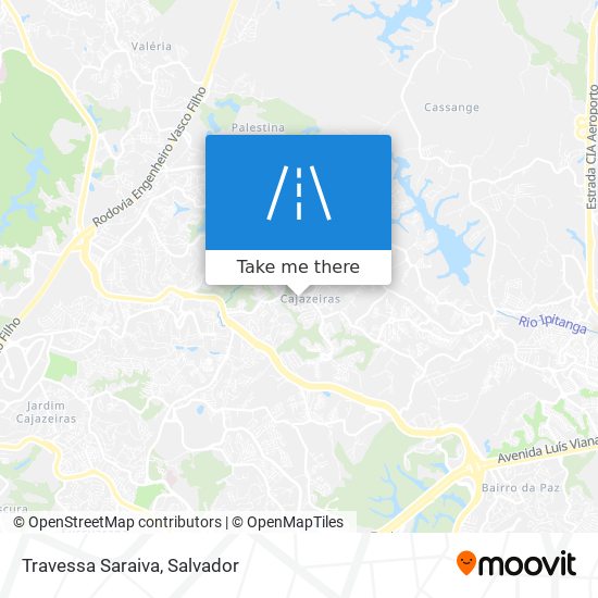 Mapa Travessa Saraiva