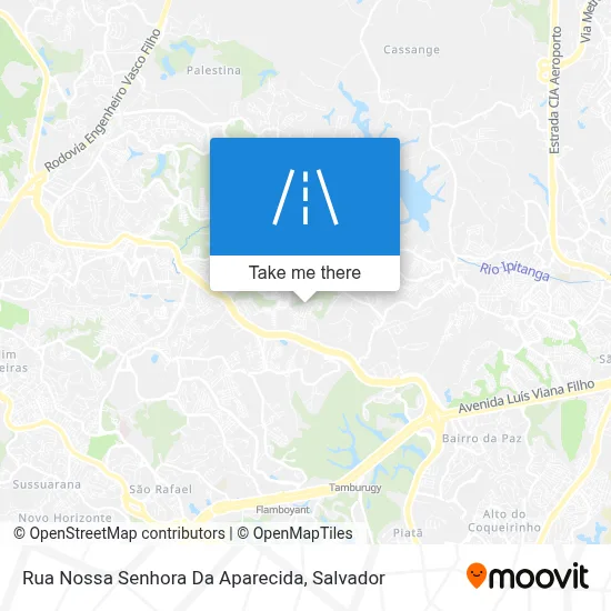 Rua Nossa Senhora Da Aparecida map