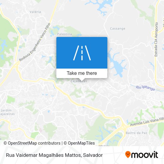 Rua Vaidemar Magalhães Mattos map