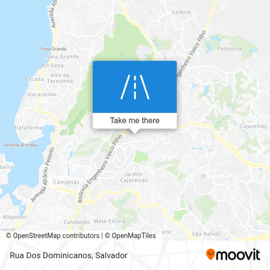 Rua Dos Dominicanos map