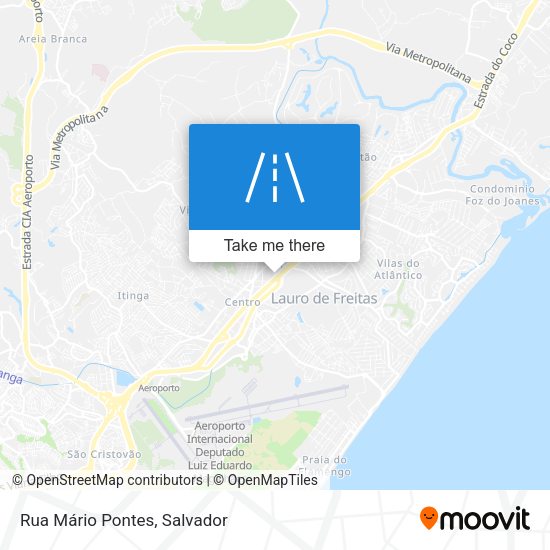 Rua Mário Pontes map