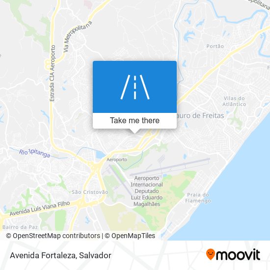 Avenida Fortaleza map