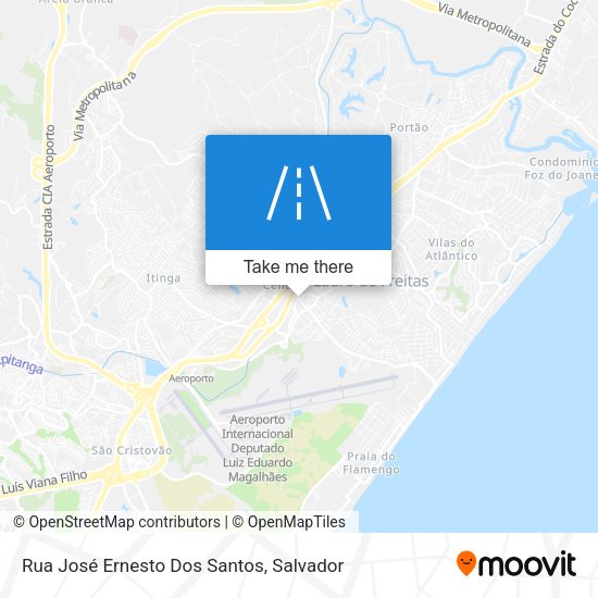 Rua José Ernesto Dos Santos map