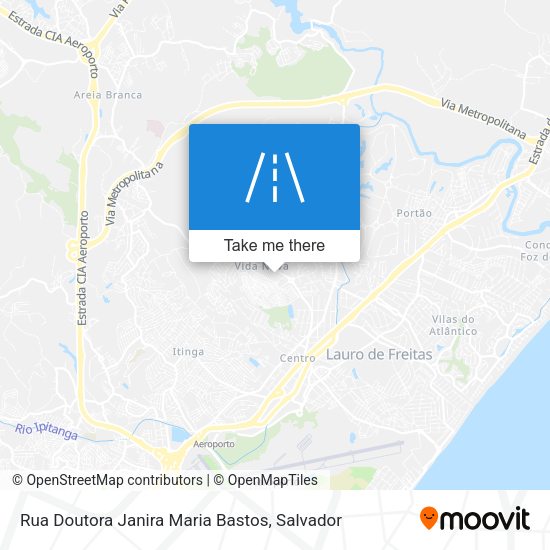 Rua Doutora Janira Maria Bastos map