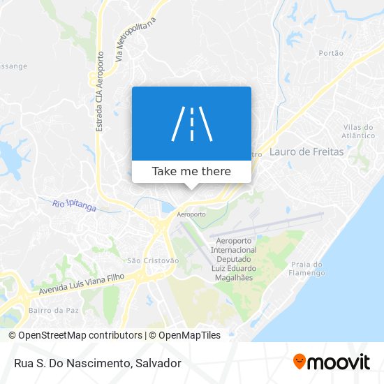 Mapa Rua S. Do Nascimento