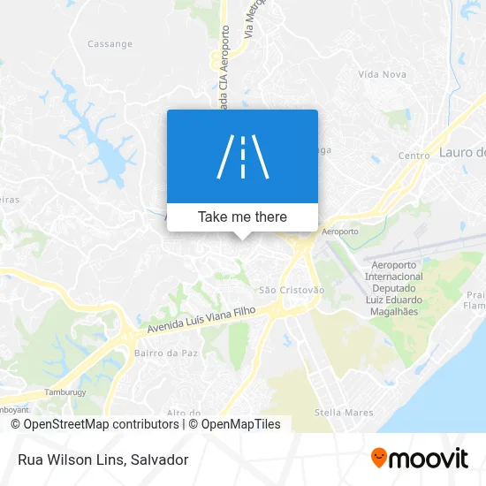 Rua Wilson Lins map