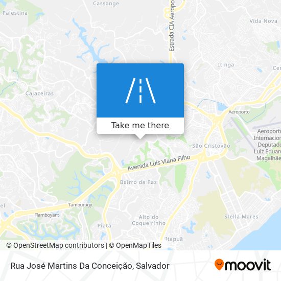 Mapa Rua José Martins Da Conceição