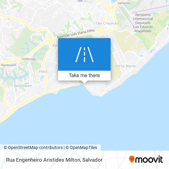 Rua Engenheiro Aristides Milton map