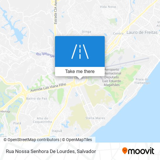 Rua Nossa Senhora De Lourdes map