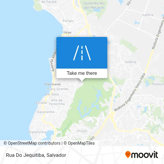 Rua Do Jequitiba map