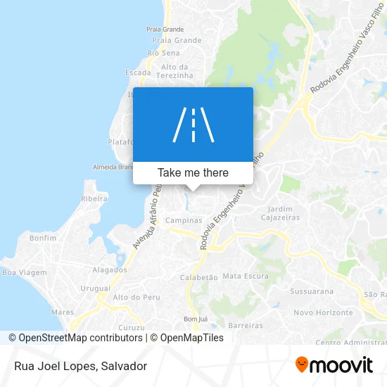 Rua Joel Lopes map