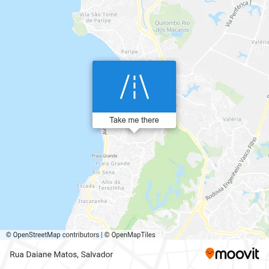 Rua Daiane Matos map