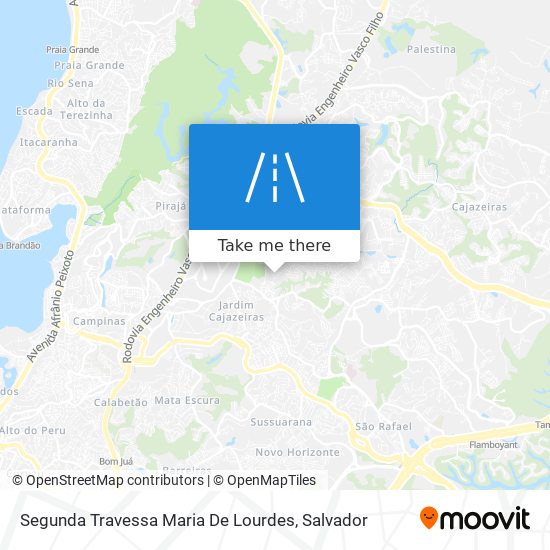 Segunda Travessa Maria De Lourdes map