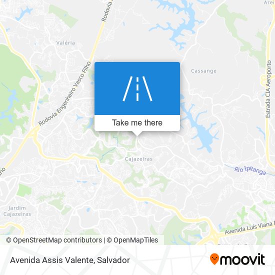 Mapa Avenida Assis Valente