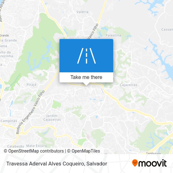 Travessa Aderval Alves Coqueiro map