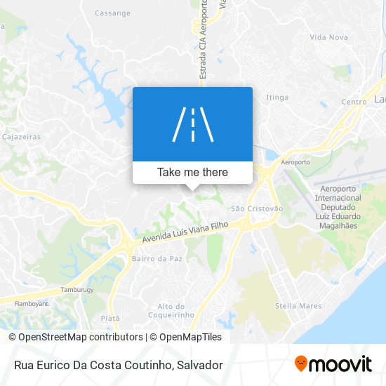 Rua Eurico Da Costa Coutinho map