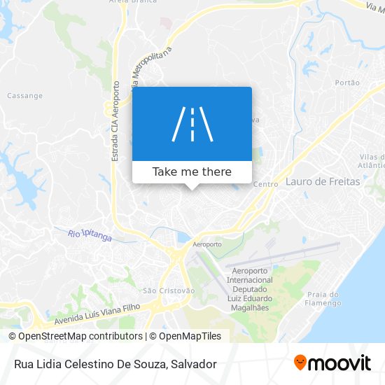 Rua Lidia Celestino De Souza map