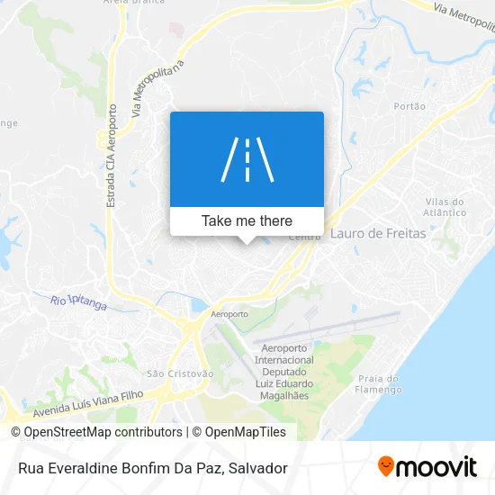 Rua Everaldine Bonfim Da Paz map