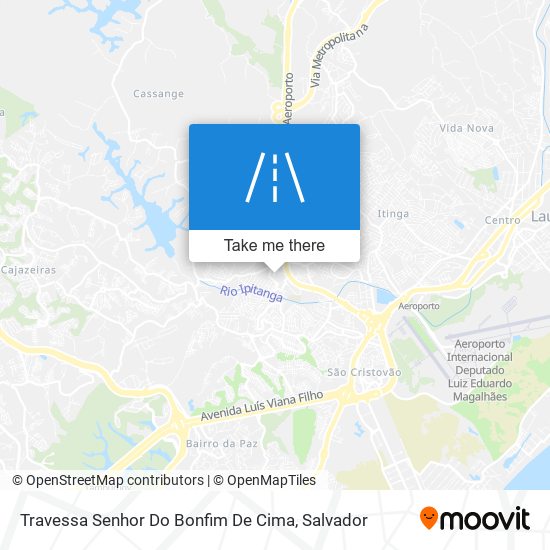 Travessa Senhor Do Bonfim De Cima map