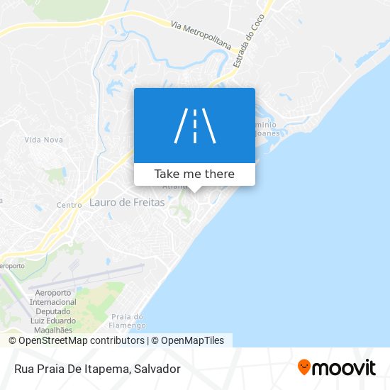 Rua Praia De Itapema map