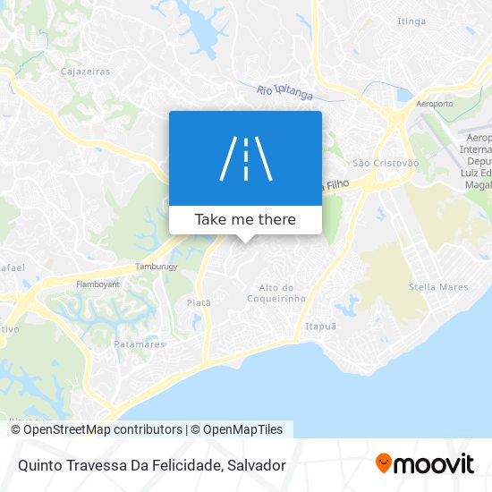 Quinto Travessa Da Felicidade map