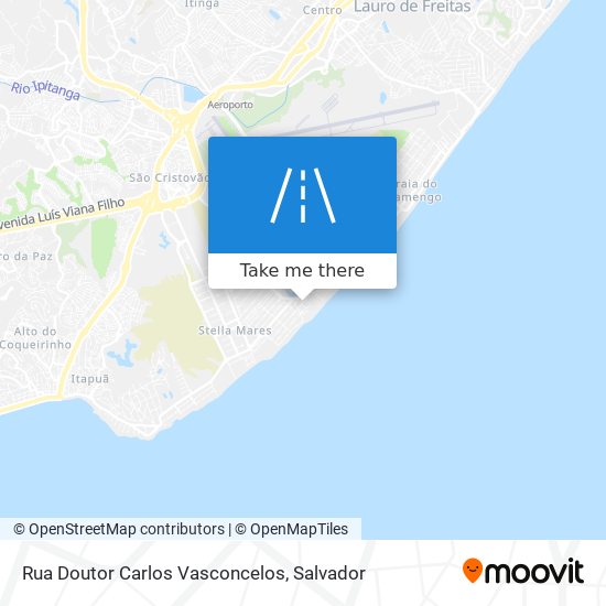 Rua Doutor Carlos Vasconcelos map