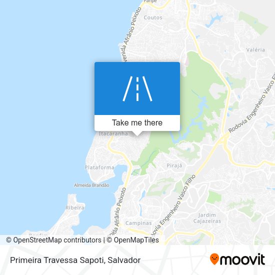 Primeira Travessa Sapoti map