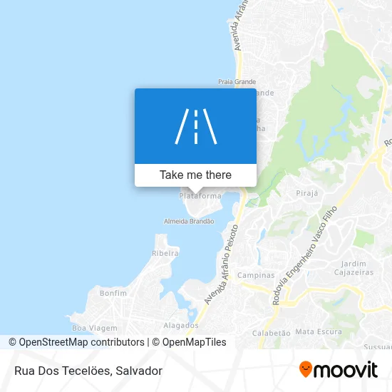 Rua Dos Tecelöes map