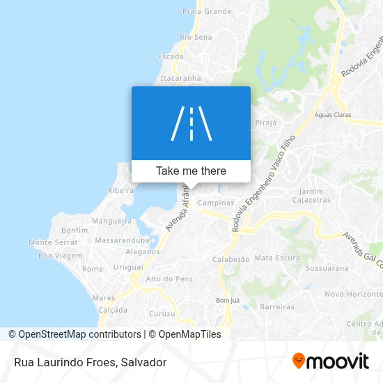 Rua Laurindo Froes map