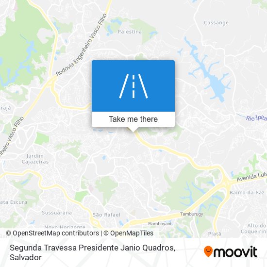 Segunda Travessa Presidente Janio Quadros map