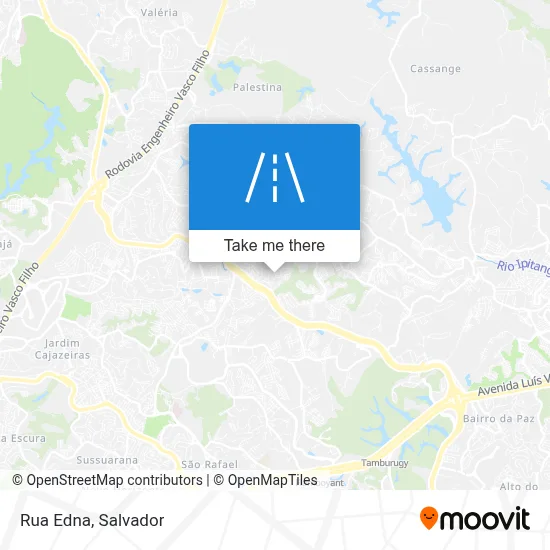 Rua Edna map