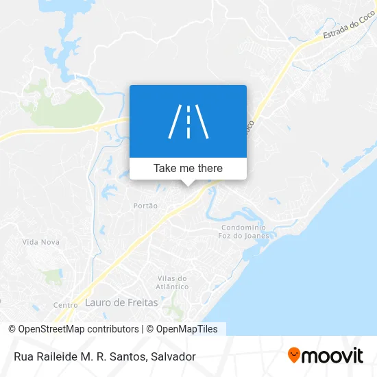 Rua Raileide M. R. Santos map