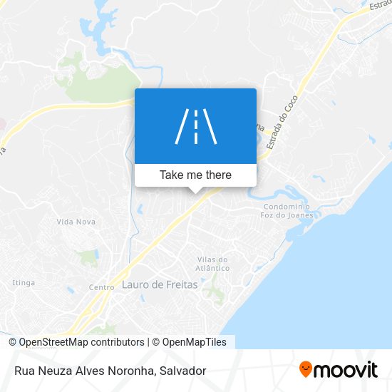 Rua Neuza Alves Noronha map